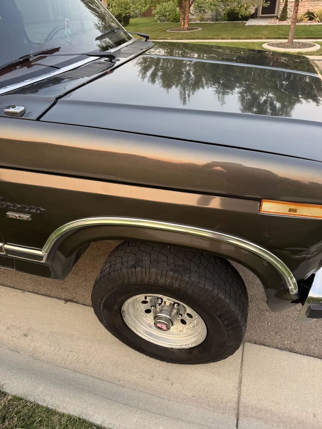 1986 Ford Bronco XLT, view