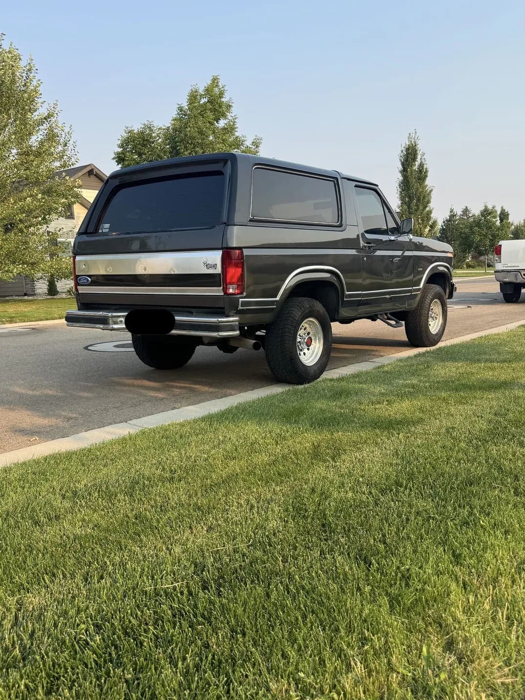 1986 Ford Bronco XLT, view