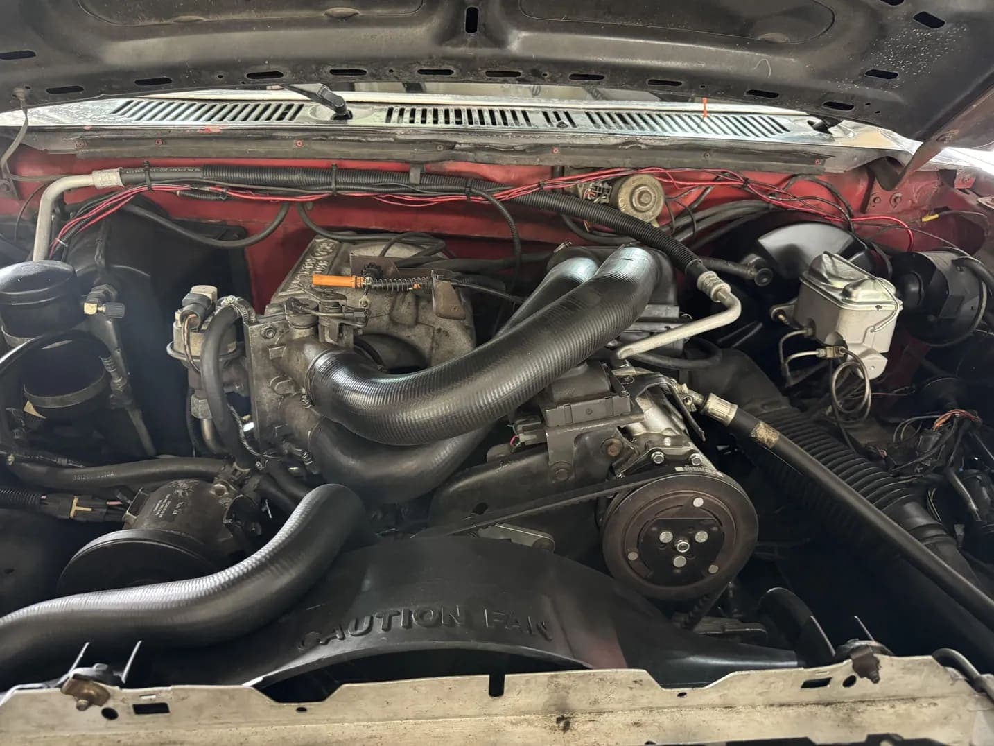 1986 Ford Bronco XLT, view