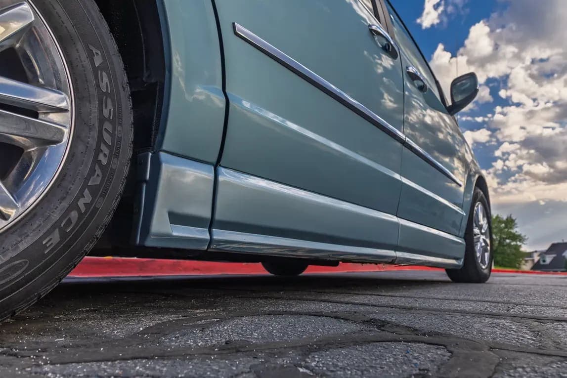 2008 Chrysler Town & Country Limited BraunAbility Wheelchair Van, view