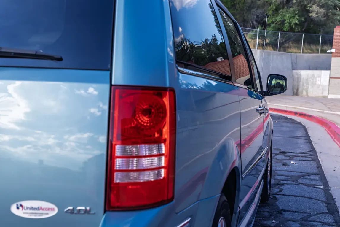 2008 Chrysler Town & Country Limited BraunAbility Wheelchair Van, view