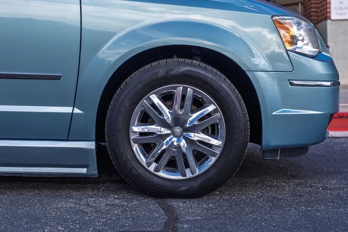 2008 Chrysler Town & Country Limited BraunAbility Wheelchair Van, view