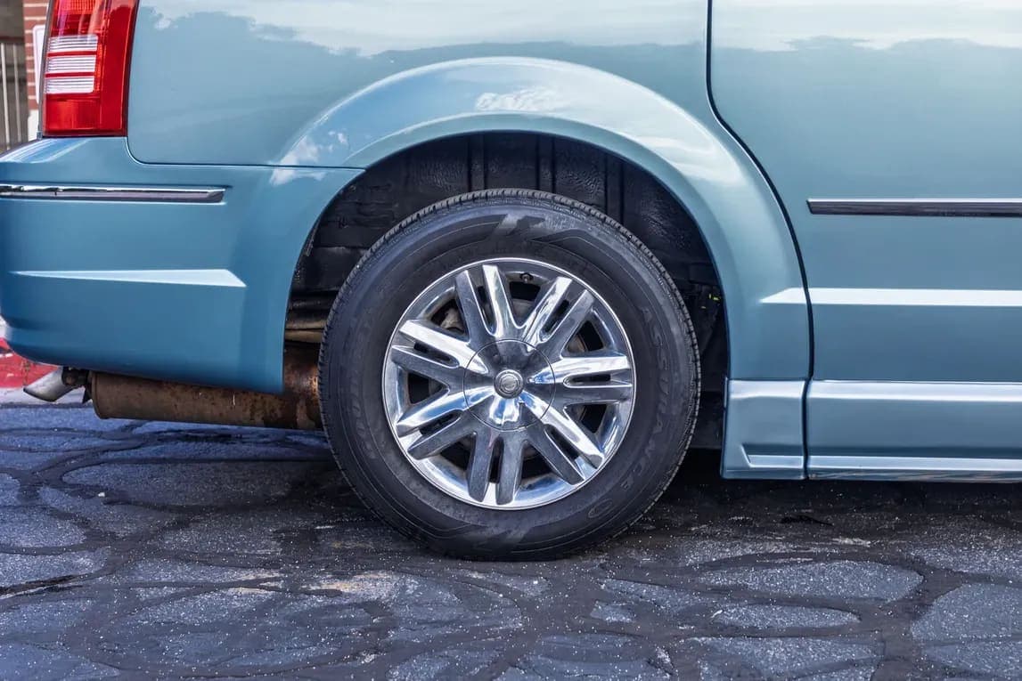 2008 Chrysler Town & Country Limited BraunAbility Wheelchair Van, view