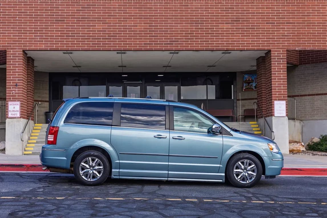 2008 Chrysler Town & Country Limited BraunAbility Wheelchair Van, view