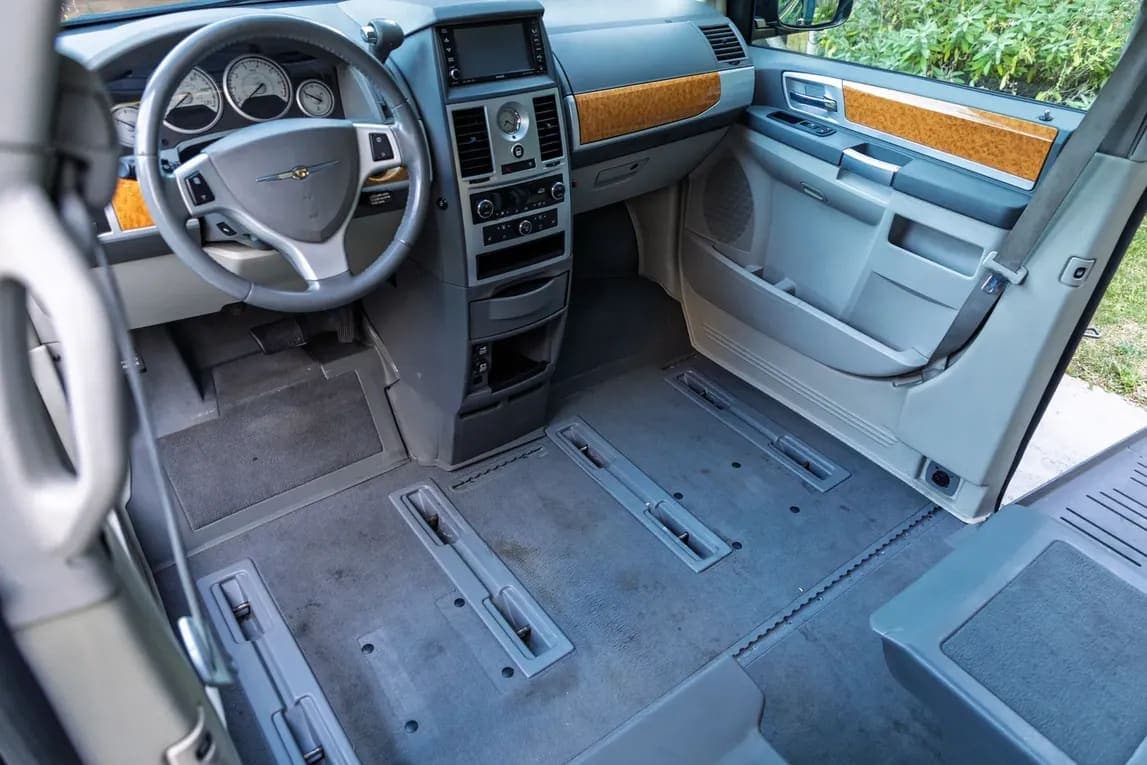 2008 Chrysler Town & Country Limited BraunAbility Wheelchair Van, view