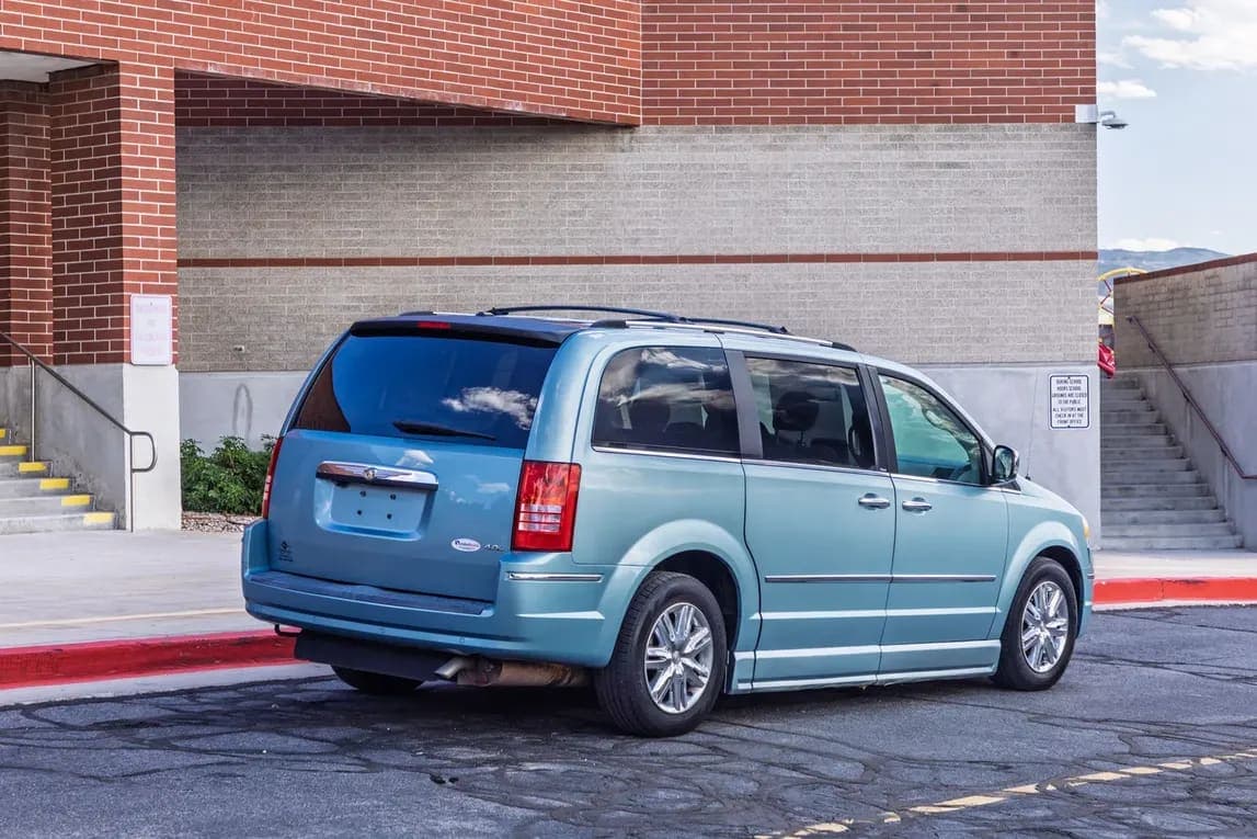 2008 Chrysler Town & Country Limited BraunAbility Wheelchair Van, view