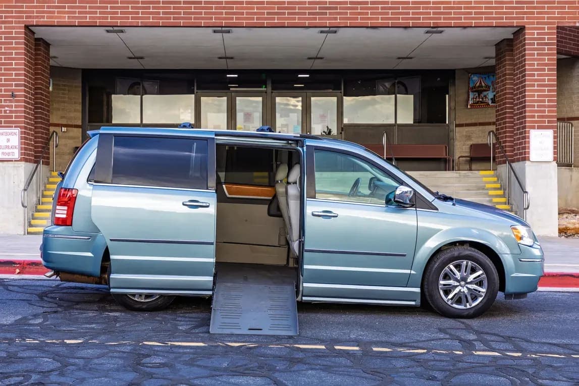 2008 Chrysler Town & Country Limited BraunAbility Wheelchair Van, view