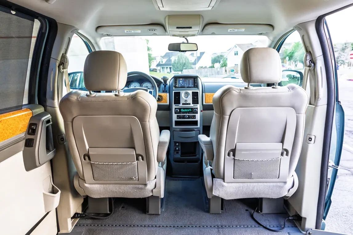 2008 Chrysler Town & Country Limited BraunAbility Wheelchair Van, view