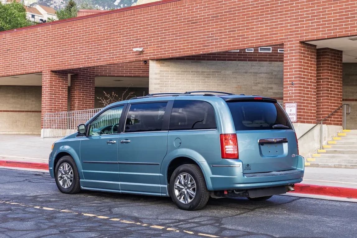 2008 Chrysler Town & Country Limited BraunAbility Wheelchair Van, view