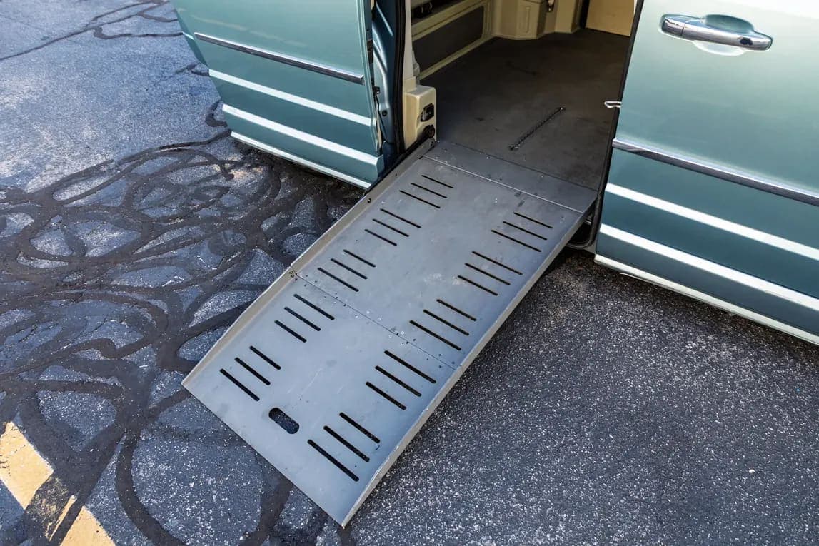 2008 Chrysler Town & Country Limited BraunAbility Wheelchair Van, view